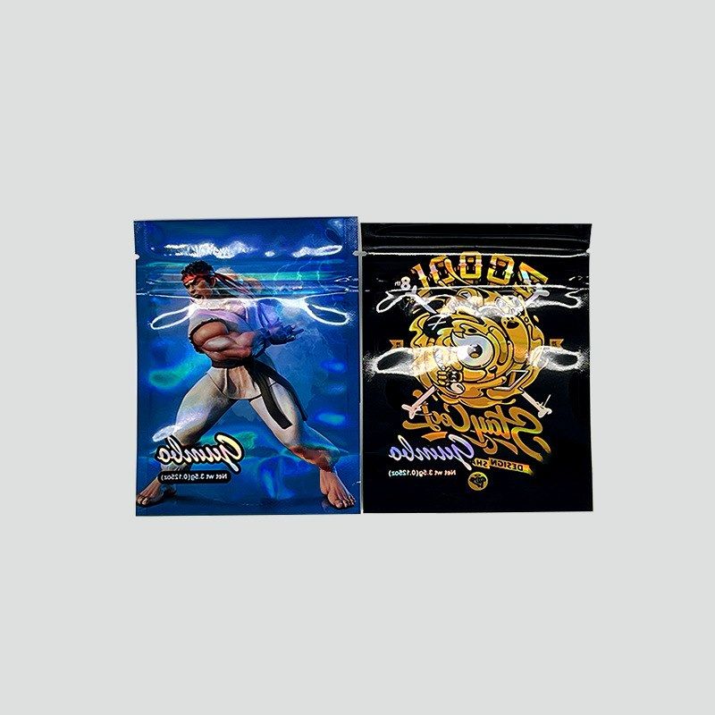 3.5g Capcom Mylar Weed Bags Wholesale